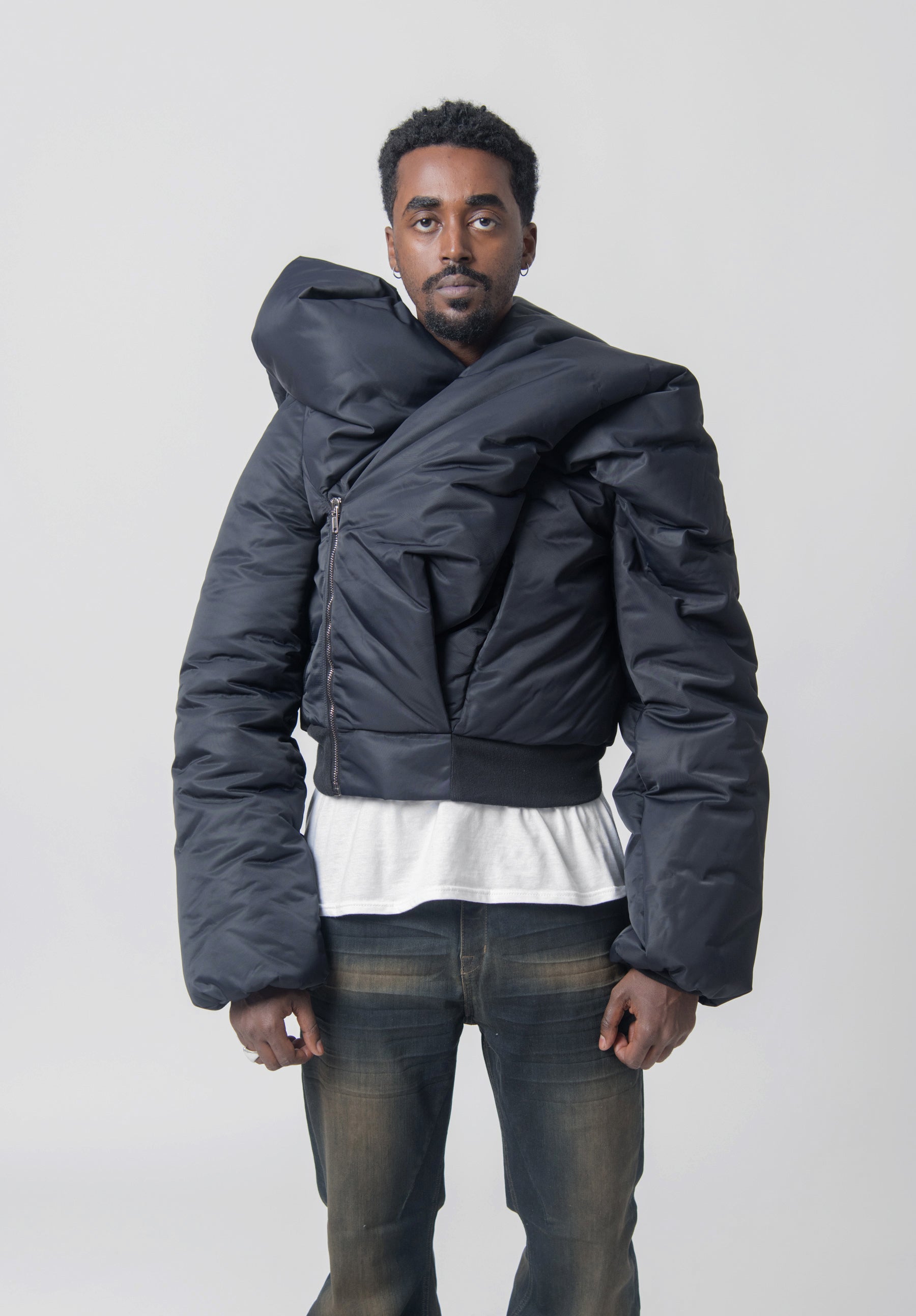 Doll Bomber Jacket Black/Pale Green DU02C5775-BR – NOMAD