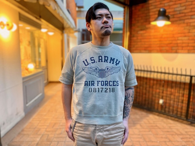 半袖のミリタリースウェットがトイズマッコイから入荷です！！ | JUNKY