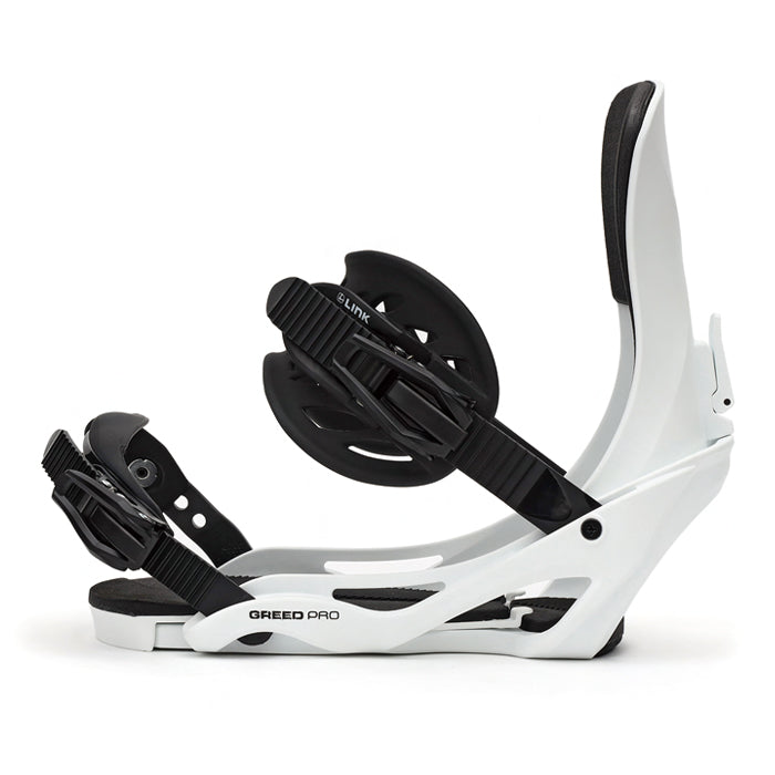 スノーボード ビンディング LINK GREED PRO WHITE 25-26 送料無料 日本