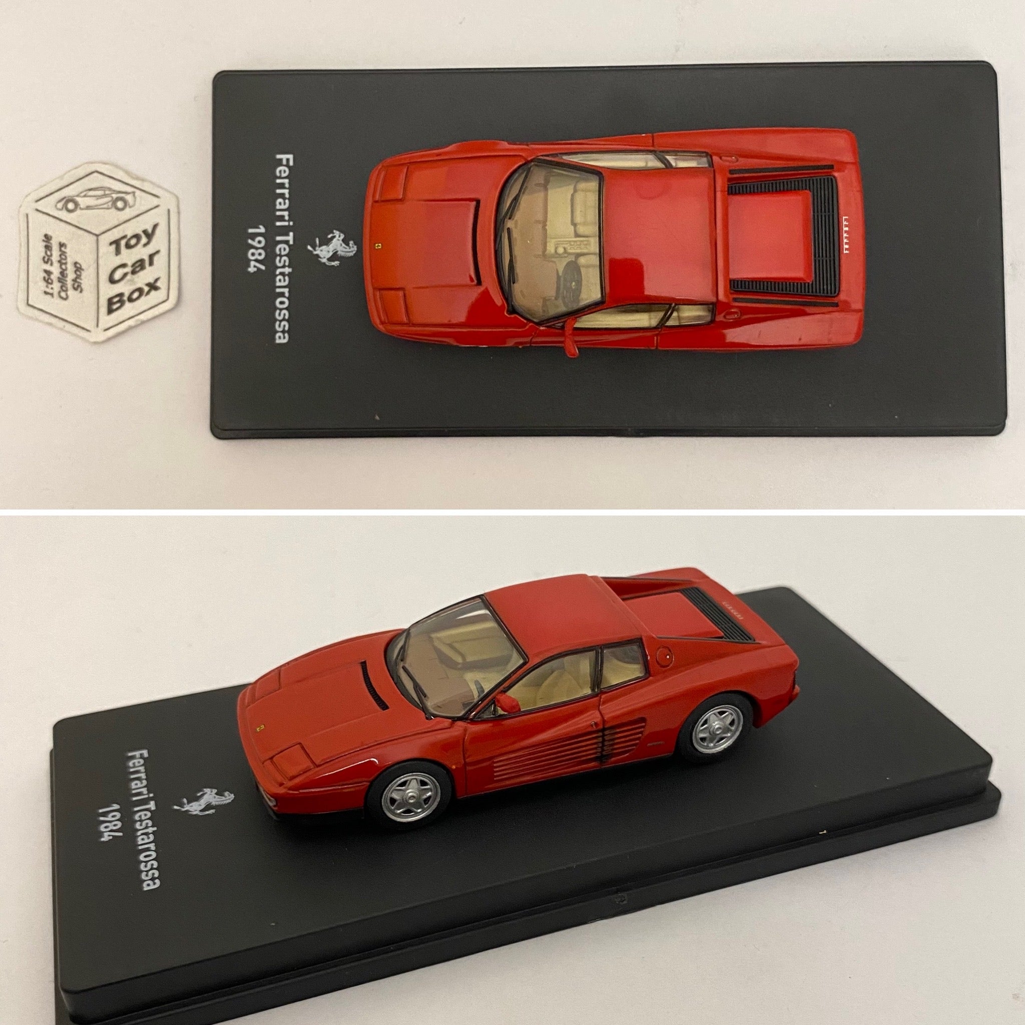 CENTAURIA x IXO - 1984 Ferrari Testarossa (1/64 Scale* -In Display
