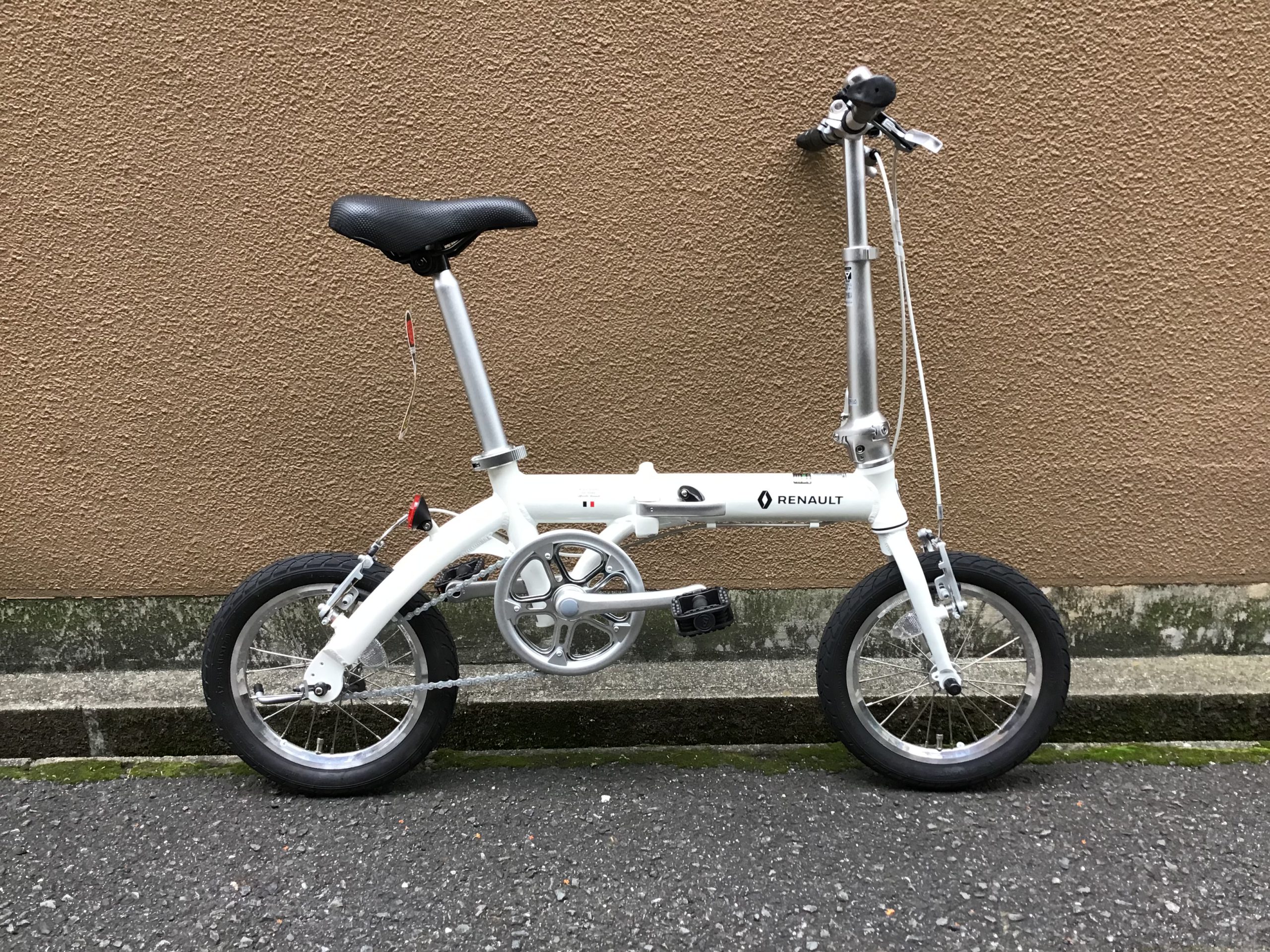RENAULT LIGHT 8 14インチ ホワイト 折り畳み | トモダサイクル 大阪