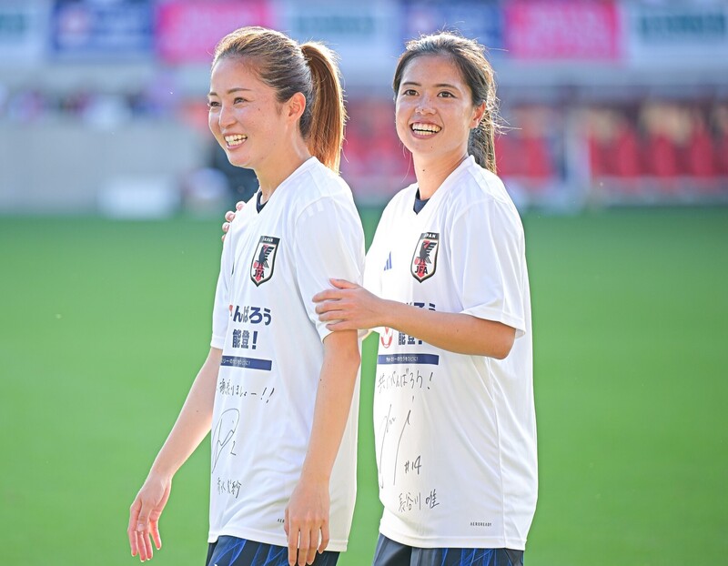 3人とも好きなメンツでやばい」「最強の3トップ」なでしこ清水梨紗