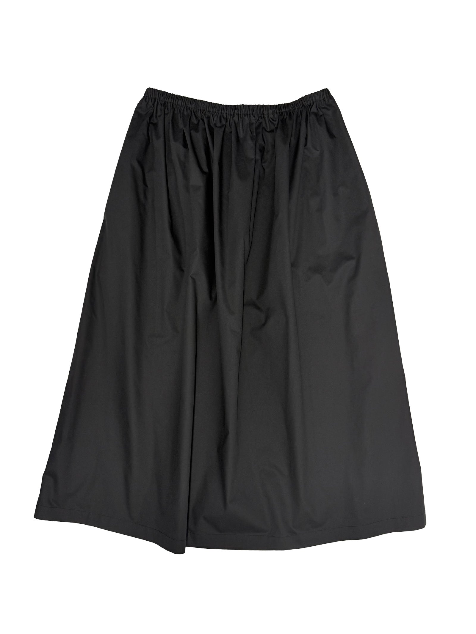 Gathered Skirt Black – 6397