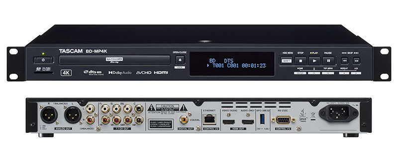 TASCAM BD-01U ブルーレイプレーヤー ゴムベルト交換済 TASCAM BD-01U
