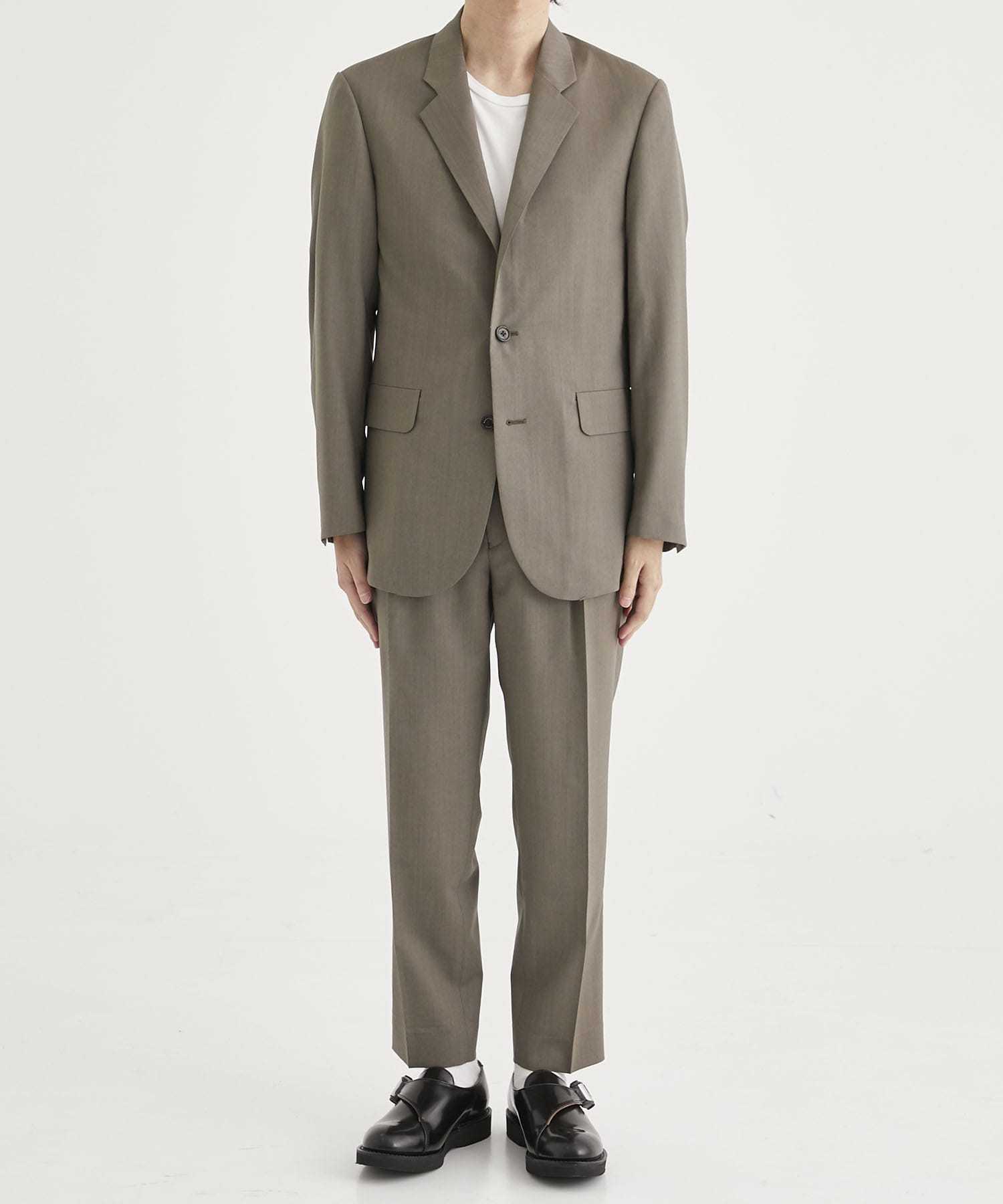 PEGTOP TROUSERS(1 GREY BEIGE): MARKAWARE: MENS｜THE TOKYO ONLINE STORE