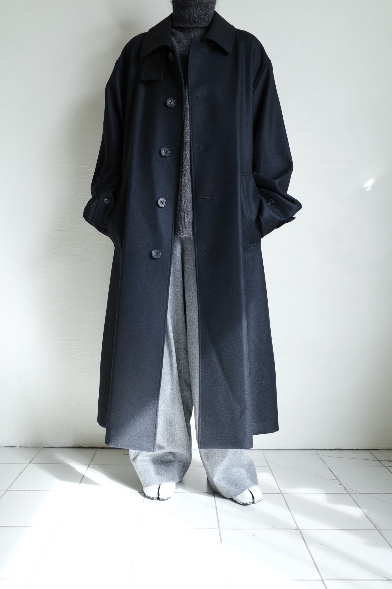 ssstein OVERSIZED INVESTIGATED COAT・BLACK - tity