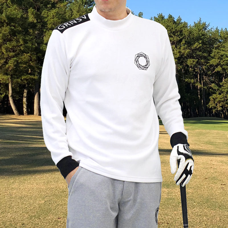 GIORNO SEVEN ジョルノセブン ゴルフウェア メンズ モックネックシャツ