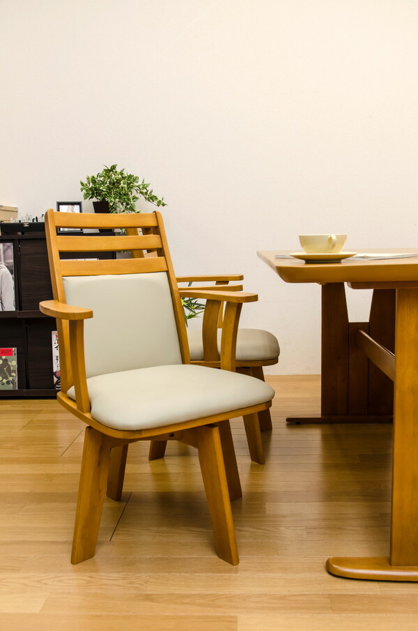 楽天市場】回転式ダイニングチェア(1脚)回転式 ダイニングチェア 1脚