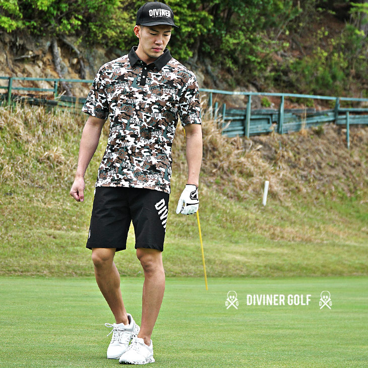 楽天市場】【DIVINER GOLF】ゴルフウェア メンズ ポロシャツ メンズ