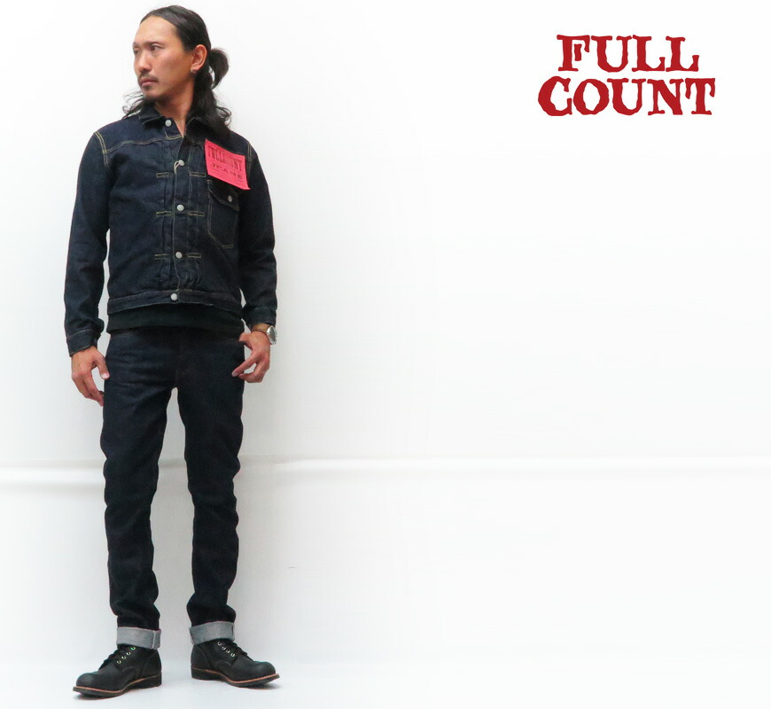 楽天市場】フルカウント FULLCOUNT Tバック デニム ジャケット 1st