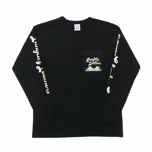 楽天市場】ラングリッツレザーズ Langlitz Leathers 長袖 Tシャツ ロゴ
