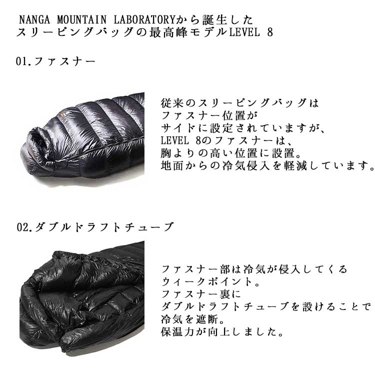 楽天市場】ナンガ UDD BAG レベル8 -20 メンズ レディース NANGA UDD