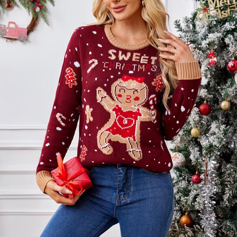 楽天市場】クリスマスコスチューム変装 セーター レディース 冬 長袖