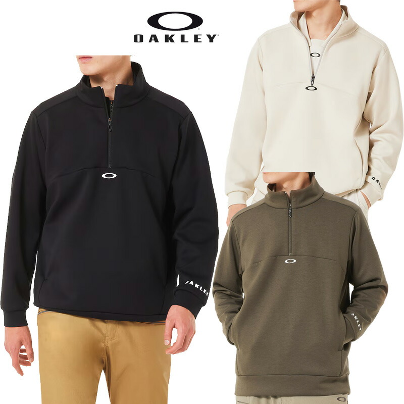 楽天市場】オークリー ゴルフ プルオーバー フリース ハーフジップ