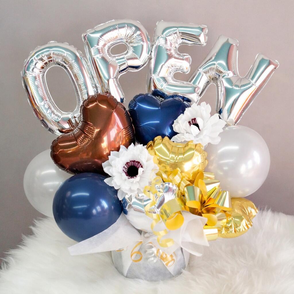 楽天市場】開店祝い バルーン 花 open 電報 おしゃれ シンプル