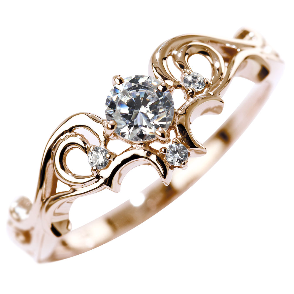 楽天市場】婚約指輪 エンゲージリング プラチナ 18金 ダイヤモンド