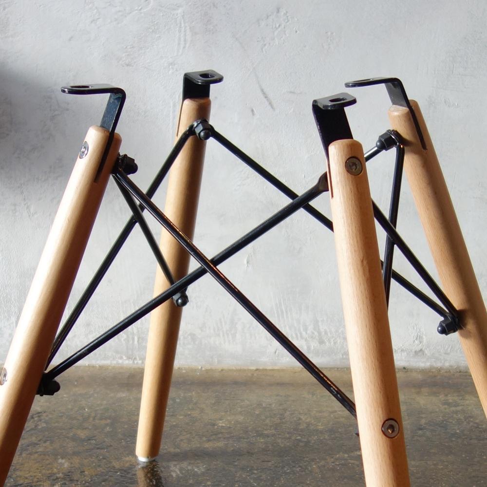 イームズ リプロダクト 折りたたみ椅子フレーム 木製と金属製 脚のみ