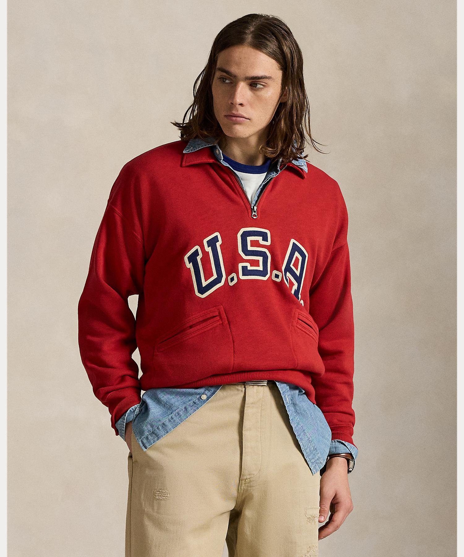 RALPH LAUREN｜ヴィンテージ フィット USA カラード スウェットシャツ