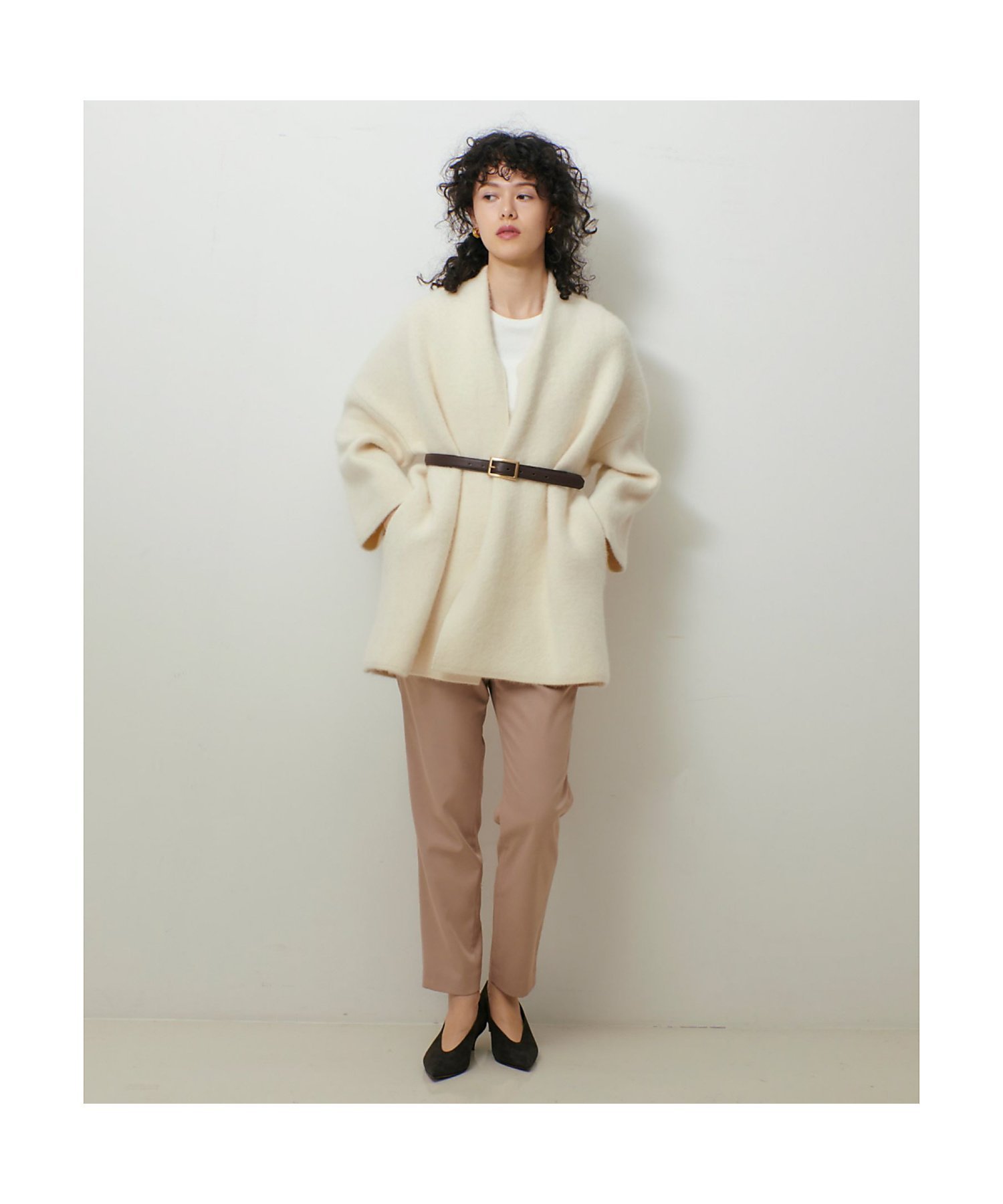 qualite｜【2WAYタックパンツシリーズ新素材!】ウォームサテンタック