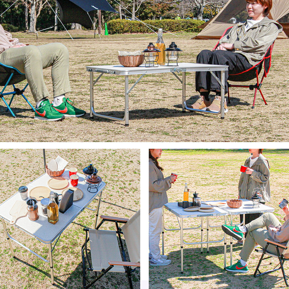 楽天市場】【最大10％OFFクーポン】アウトドア テーブル 折りたたみ