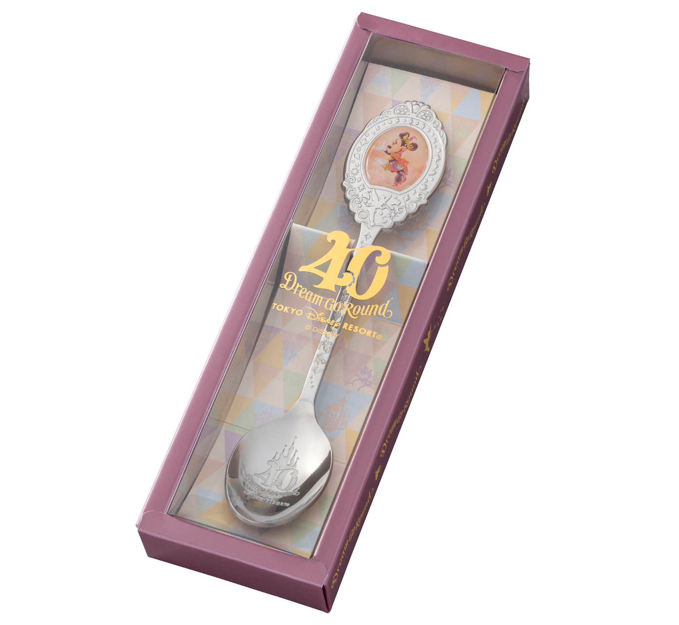 ピンクの特別パッケージ！ 東京ディズニーリゾート40周年「スーベニア