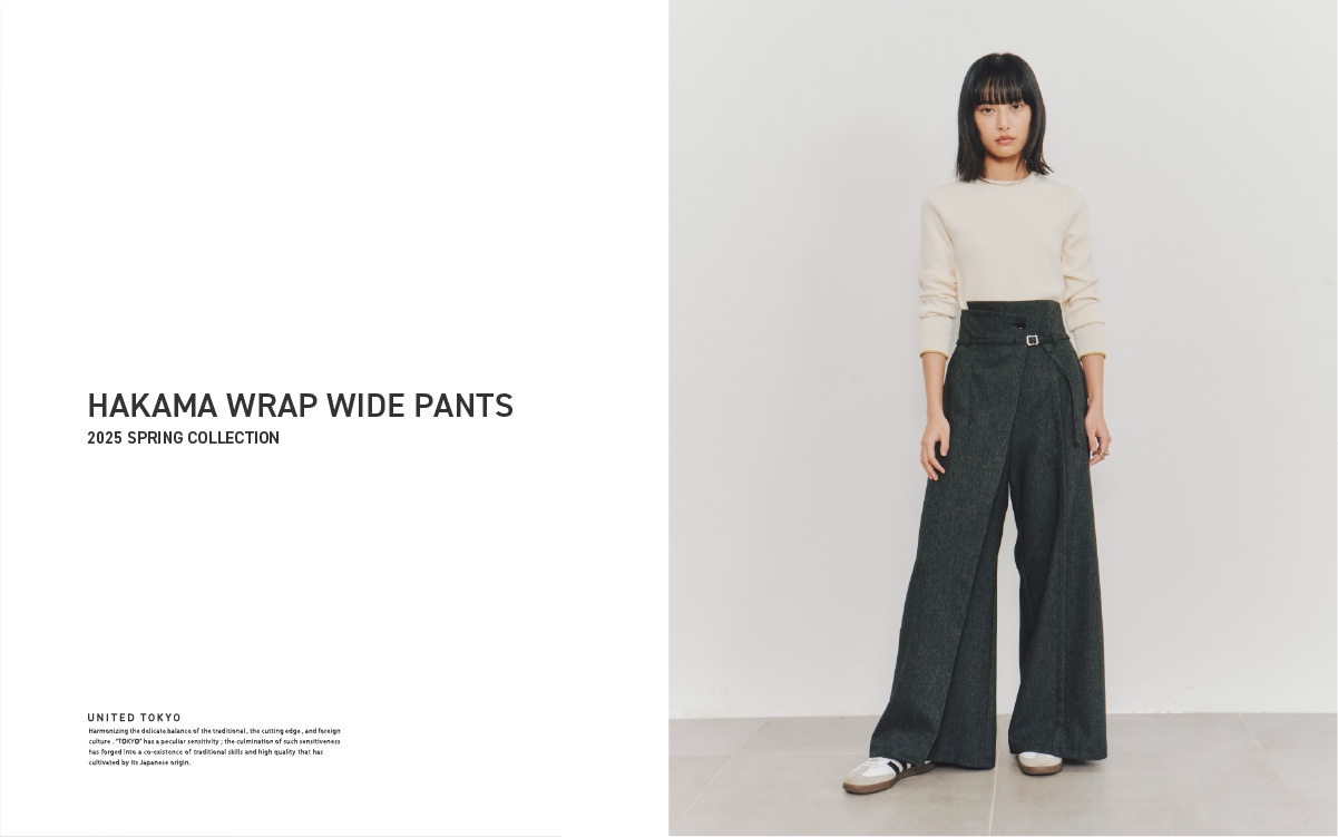 WOMENS】HAKAMA PANTS SERIES: ウィメンズ｜UNITED TOKYO ONLINE STORE