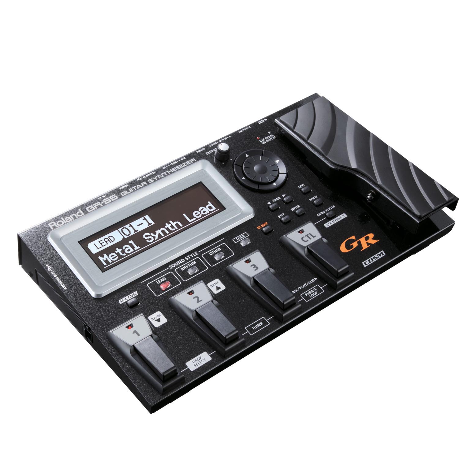 Roland GR-55 Guitar Synth - Black - With GK-3 Pickup - Vintage King