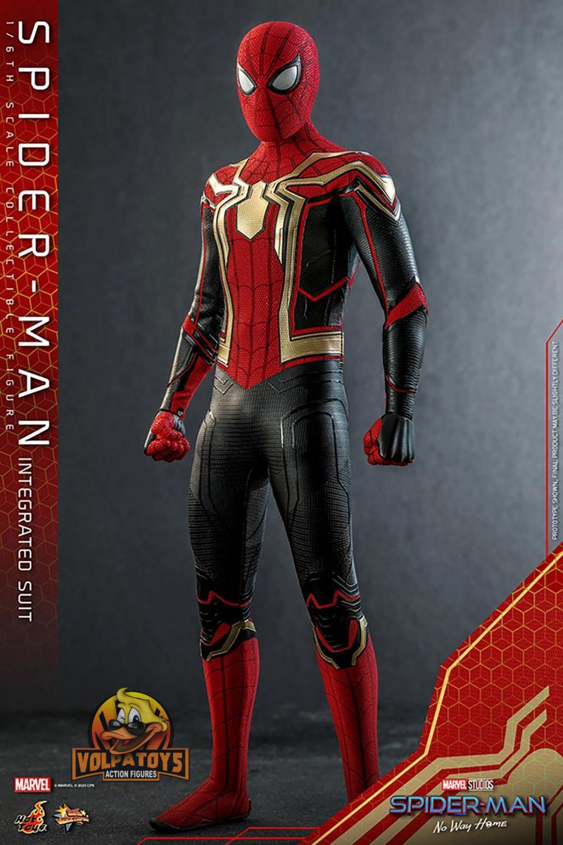 Spider-Man- hot toys No Way Home - (Integrated Suit) MMS623