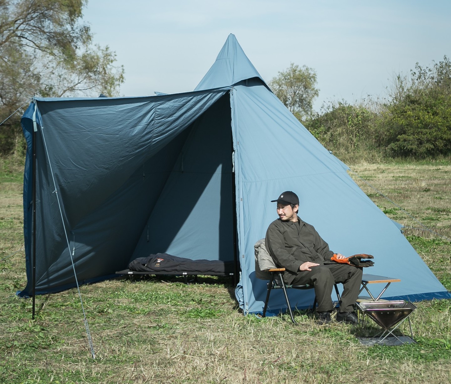 テンマクデザイン「サーカスTC DX」に、清涼感あるEKAL別注カラーが