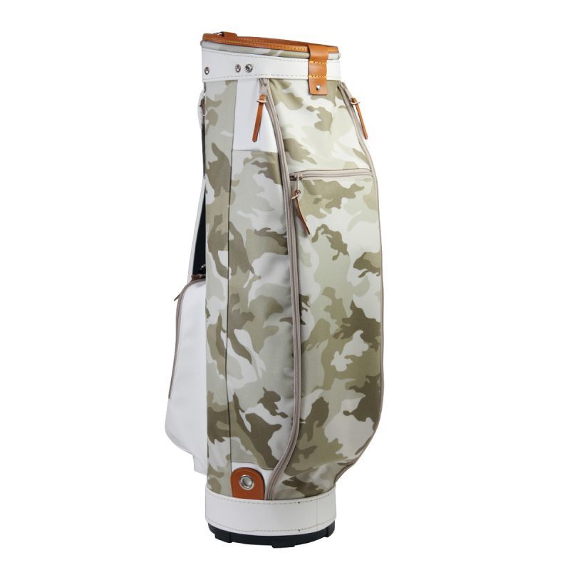 キャディバッグ ゴルフ メンズ カモフラ迷彩 人気キャディバッグ
