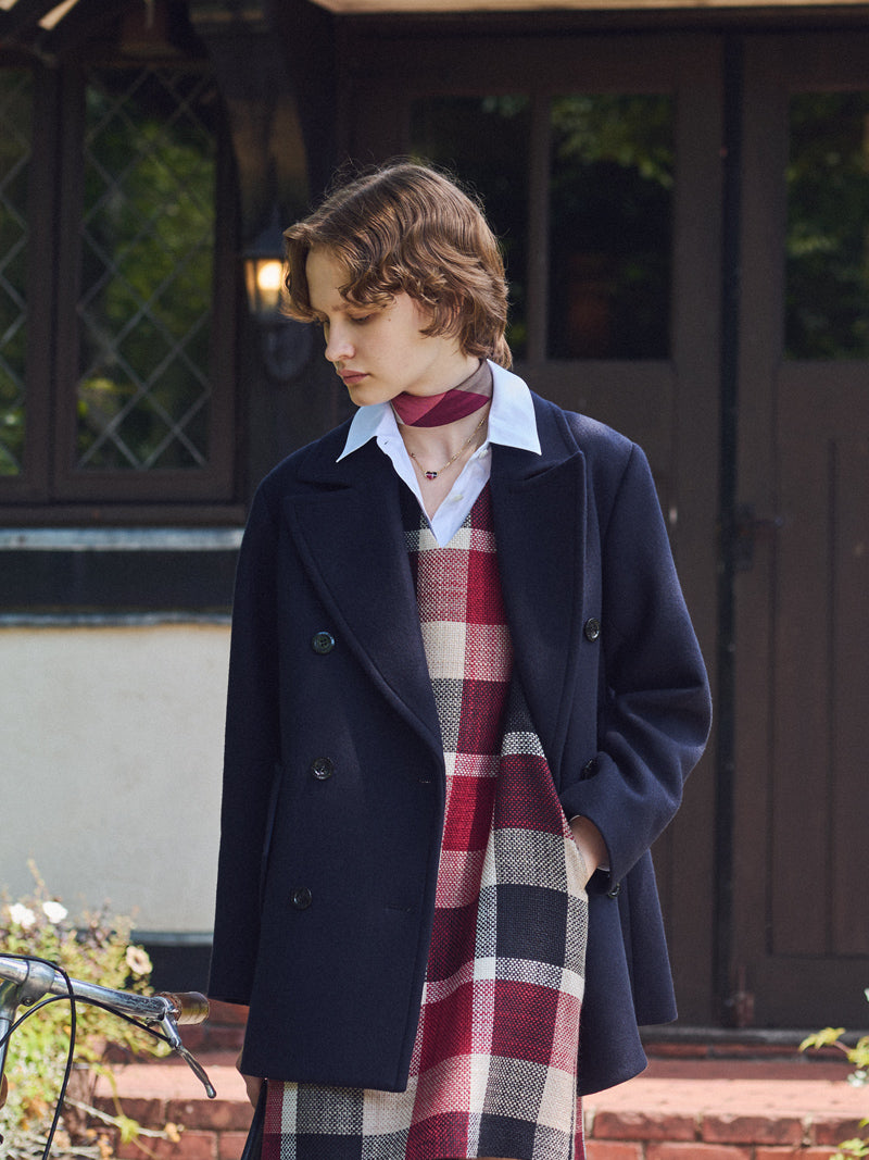 バーバリー ブルーレーベル クレストブリッジ チェック ワンピース