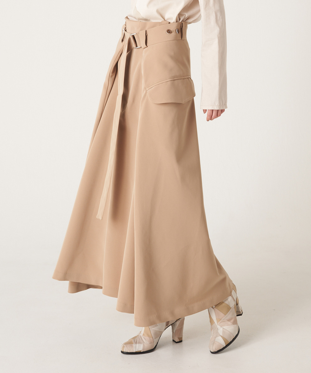 WRAP FLARE SKIRT｜ANREALAGE OFFICIAL ONLINE SHOP