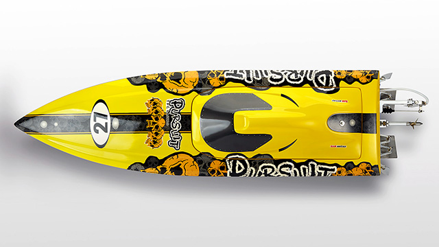 ABCHOBBY CRACKERBOX 1/10 R/C EP RCボート ABCHOBBY CRACKERBOX 1/10