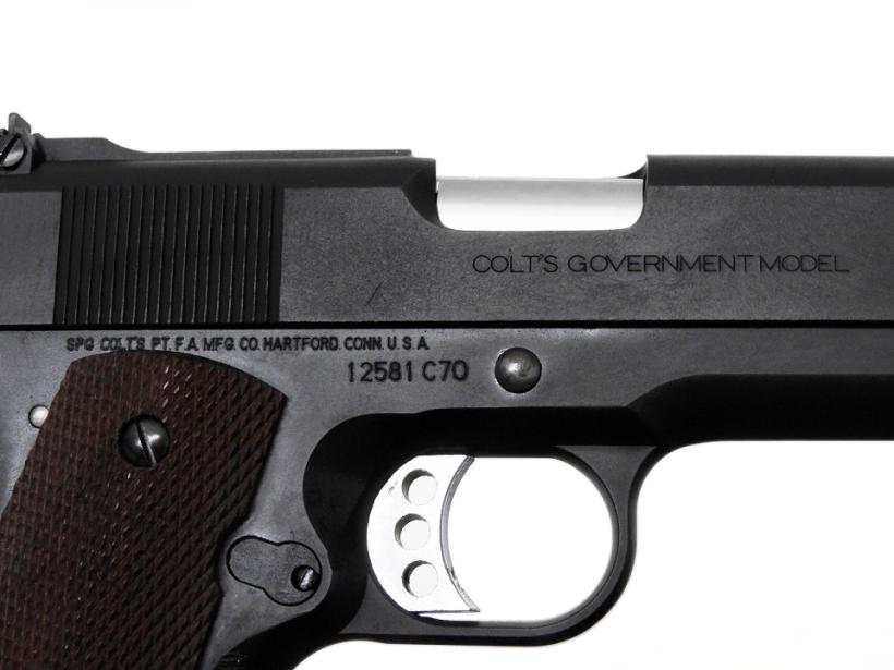 MGC HW樹脂製モデルガン コルトGMカスタム コンバットエリート 合法品