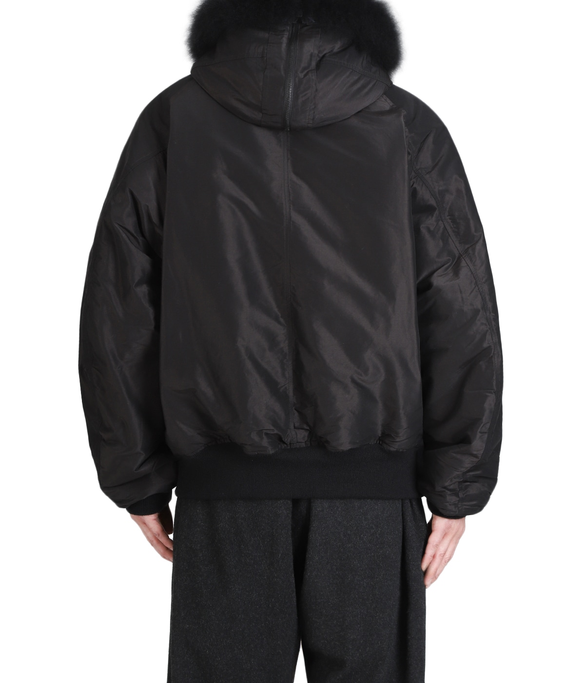 コットンシルク ミリタリーフーデッドジャケット | COMOLI(コモリ