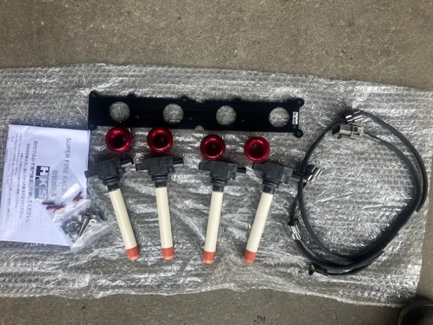 シルビア S15 スーパーファイヤーレーシングコイルプロを取り付け