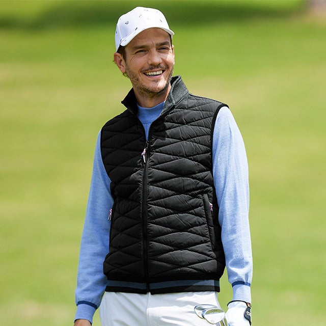 ハイブリッドダウン ゴルフベスト/DoCLASSE