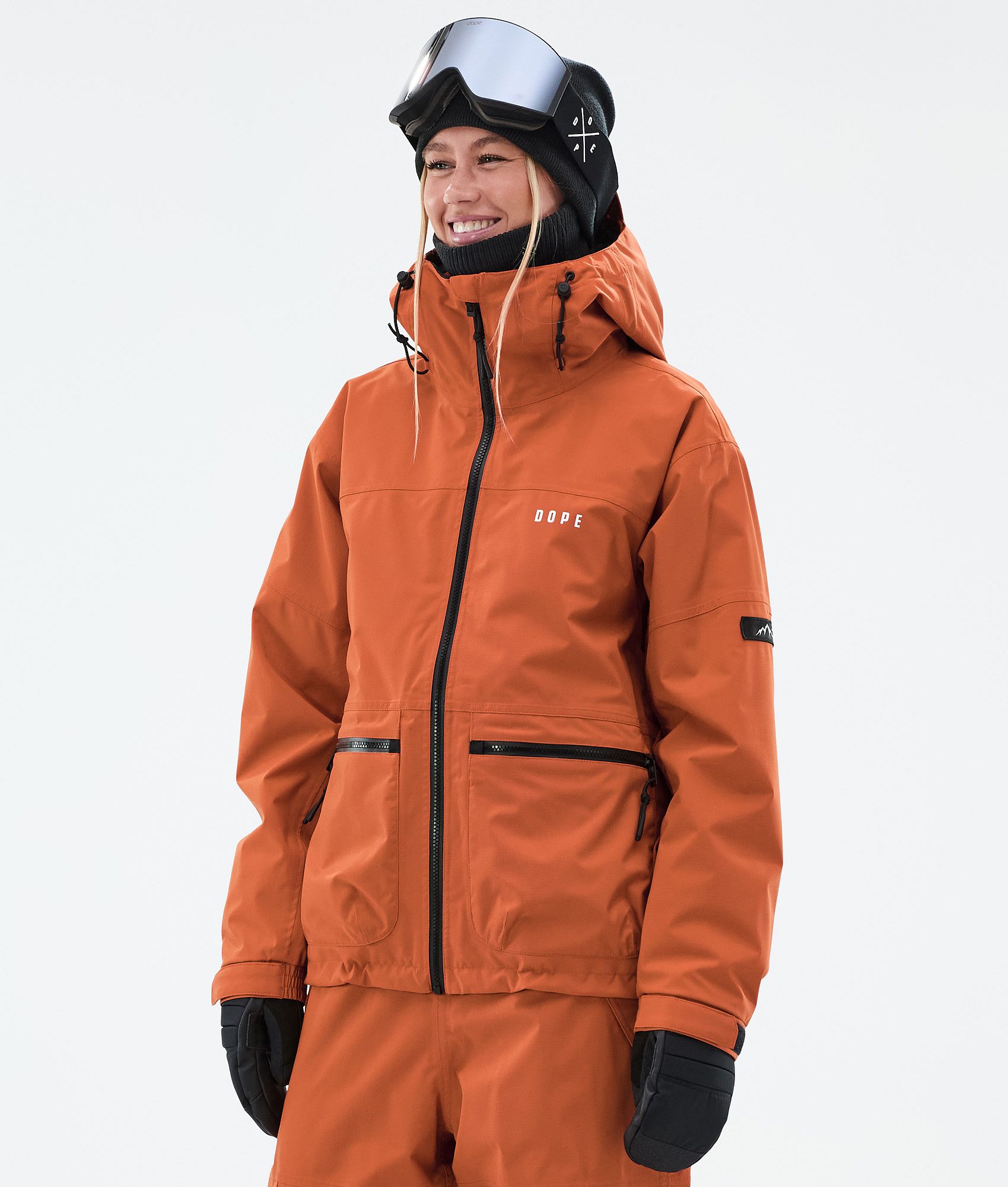Dope Vertex W Snowboard Jacket Women Burned Orange | Dopesnow.com