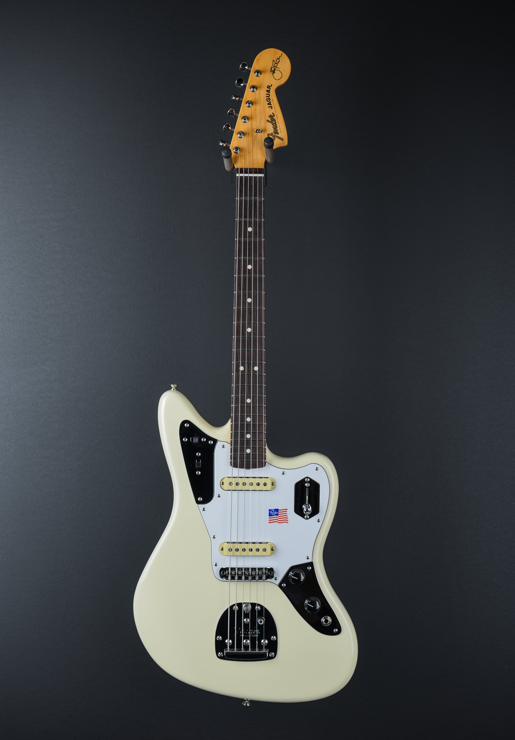 Johnny Marr Jaguar - Olympic White – Dave's Guitar Shop