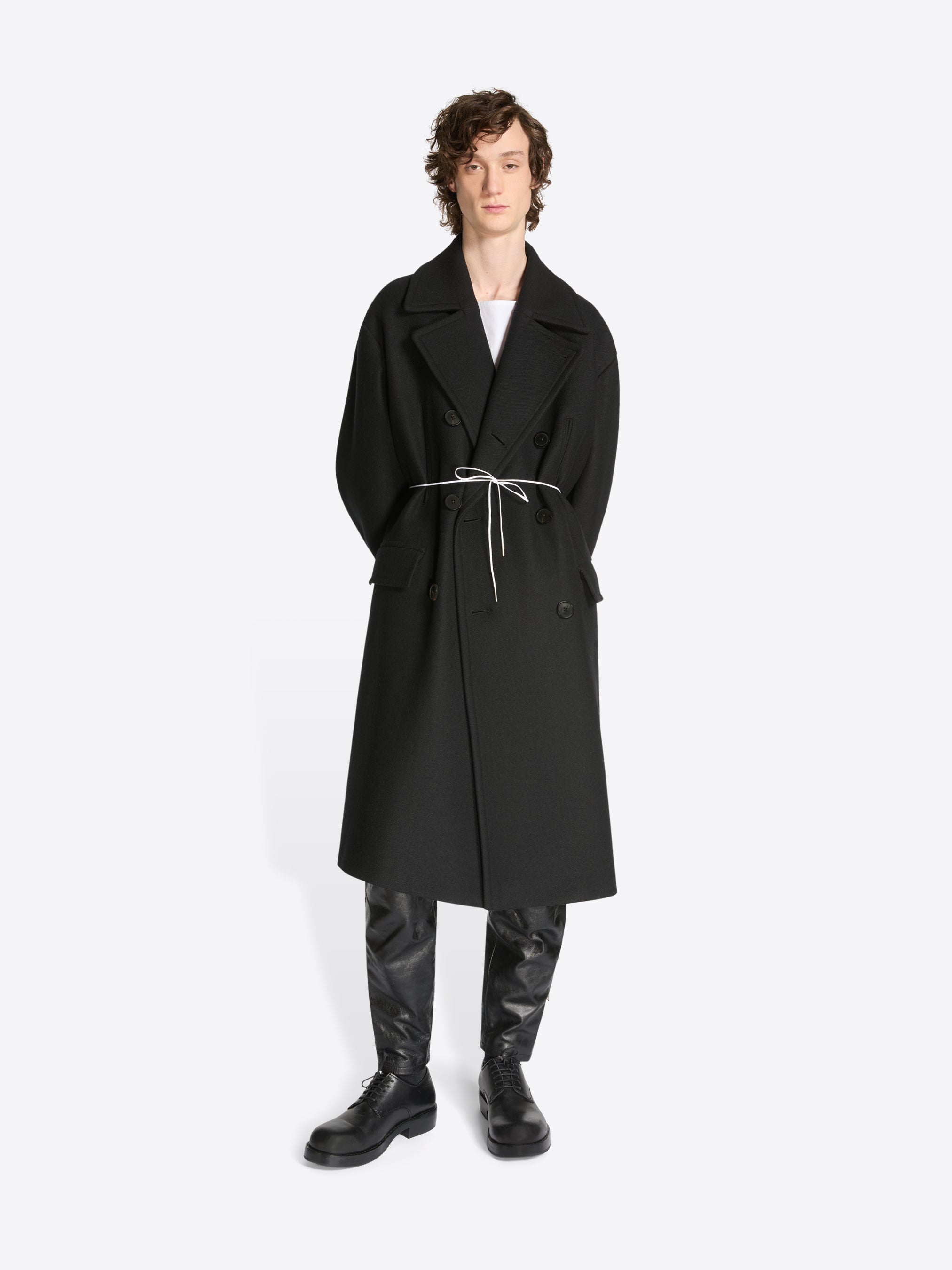 Wool caban coat - Autumn-Winter Men | Dries Van Noten