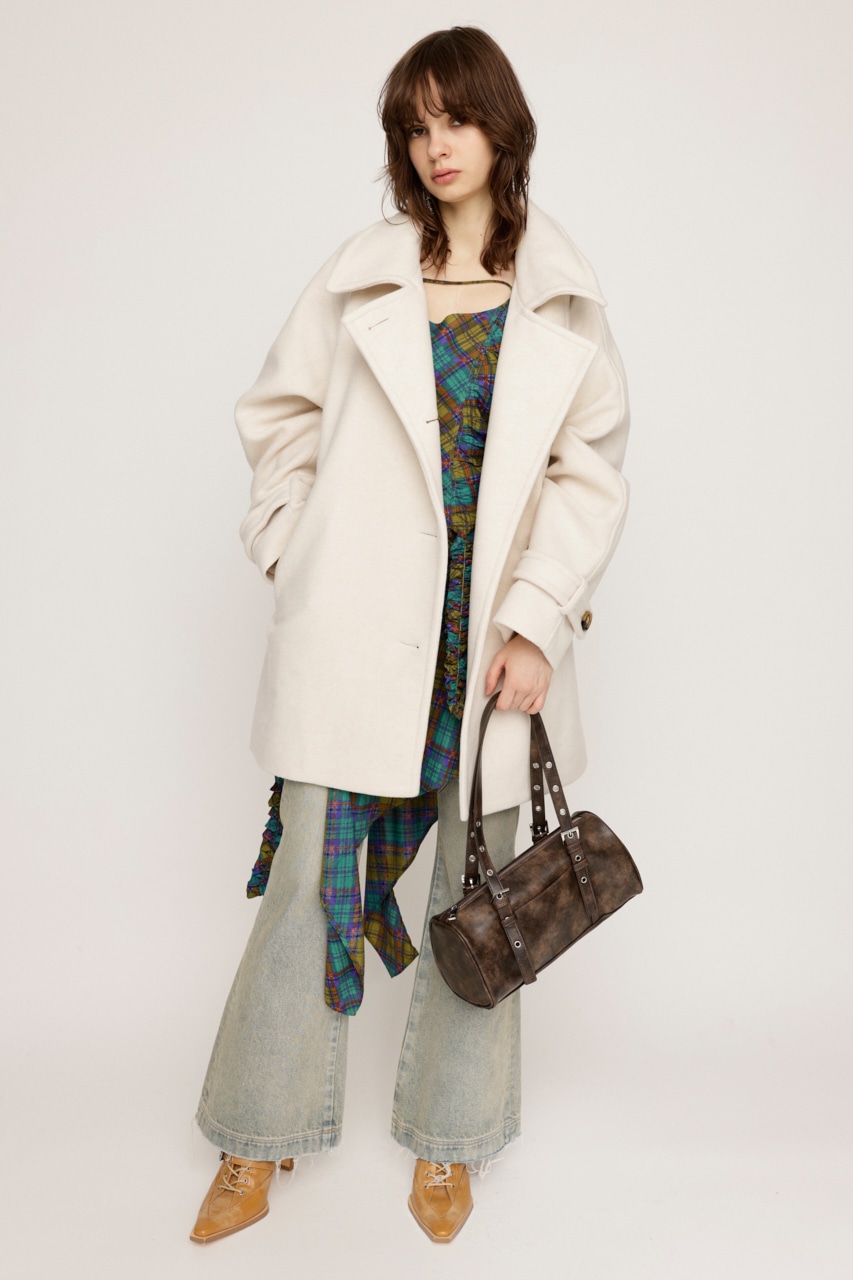 SLY | STAND NECK BELTED S／コート (コート ) |SHEL'TTER WEBSTORE