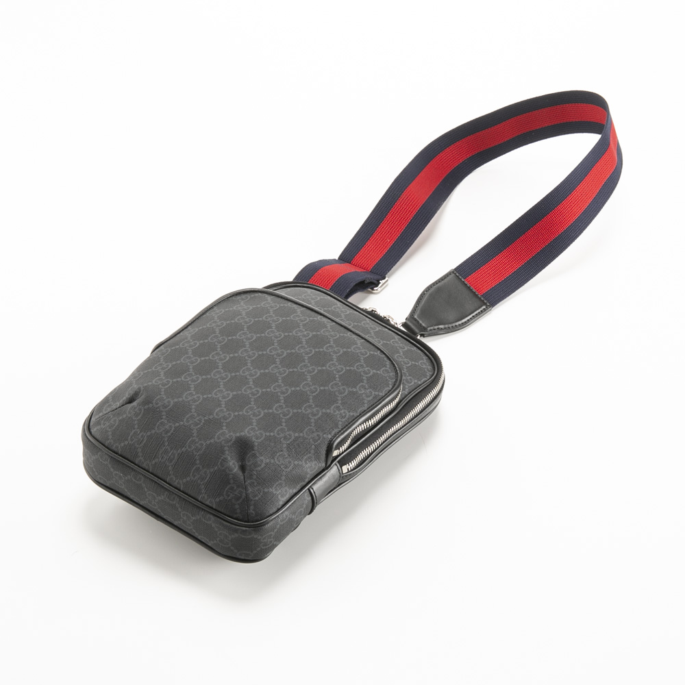 グッチ GUCCI ボディバッグ GG ブラック スモール スリングバッグ