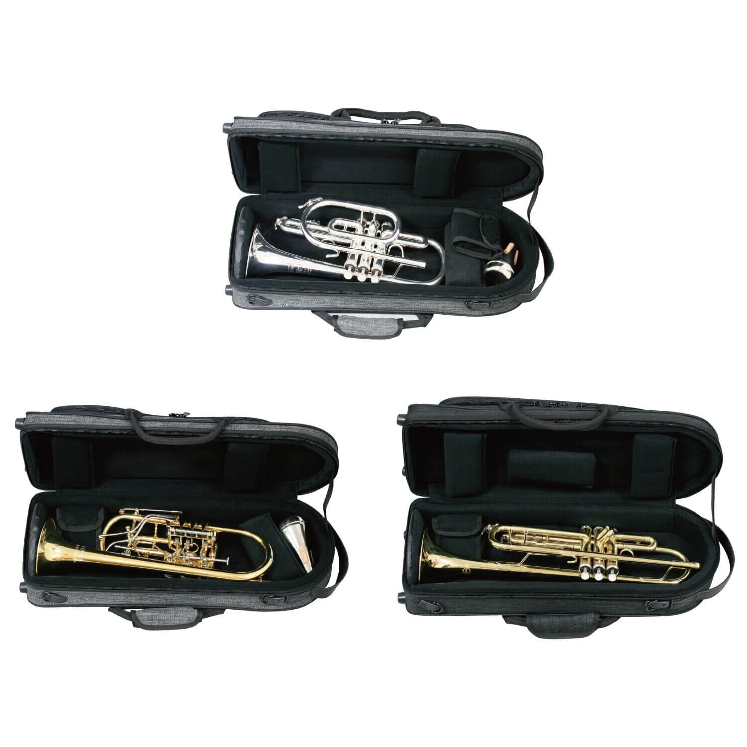 トランペット用ケース TR-Tweed GRY | キクタニミュージック