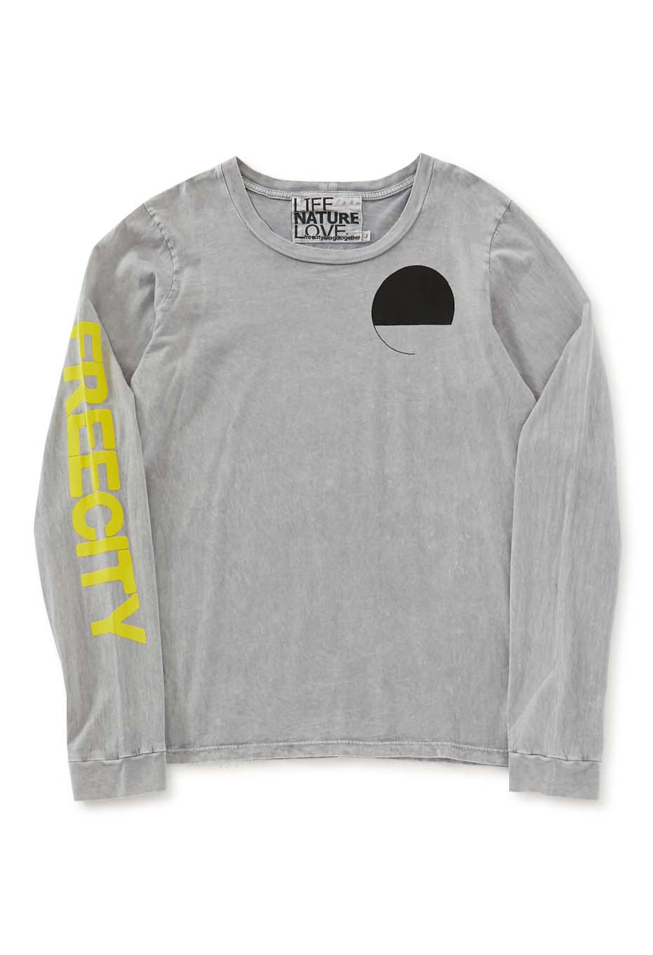 フリーシティ ALL FOR LOVE FREE CITY ヴィンテージ加工 M フリー