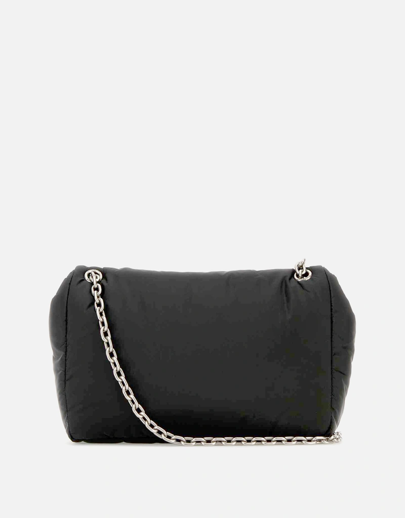 Balenciaga ブラックナイロンミディアムモナコショルダーバッグ