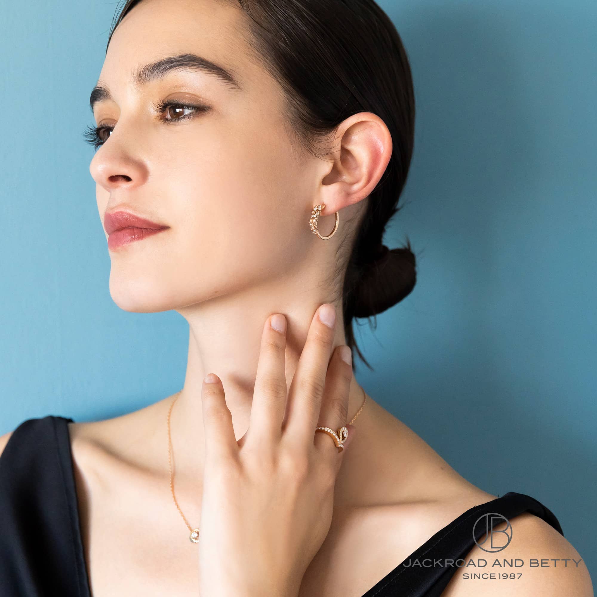 ミモザ ダイヤモンド ピアス[20100613] Mimosa Diamond Earrings