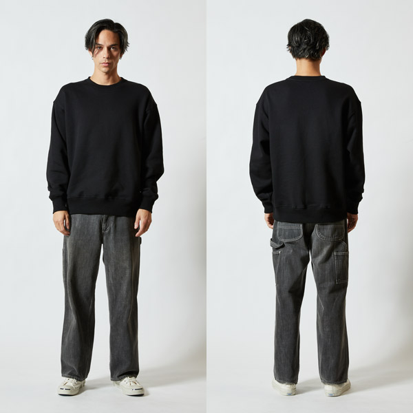 5769-01】 12.7オンス ヘヴィーウェイト クルーネック スウェット(裏