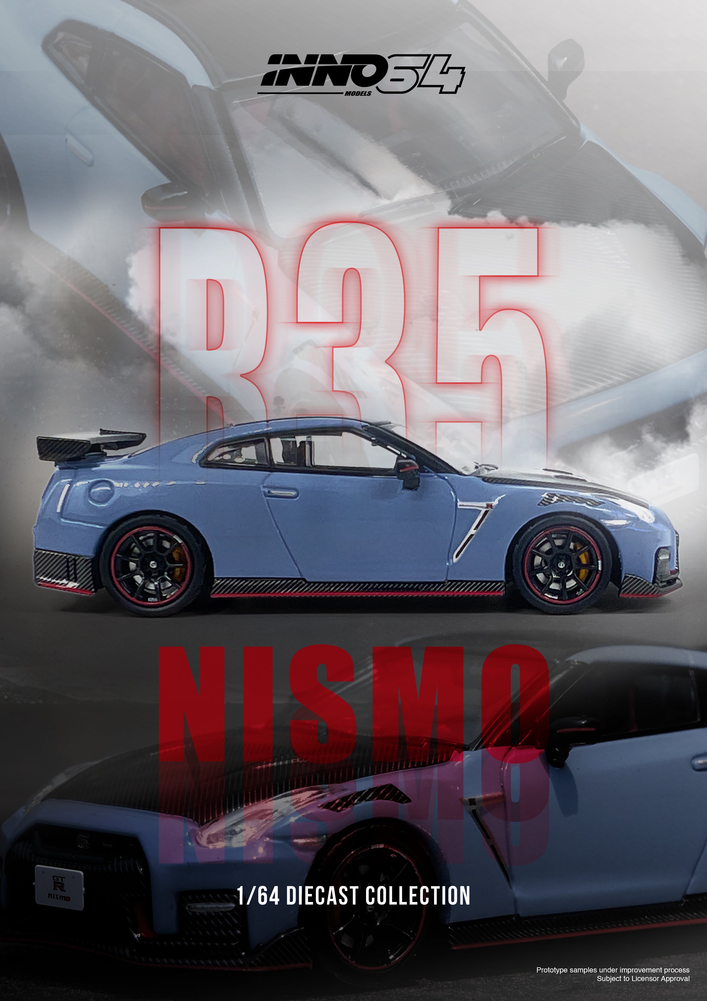 INNO64 1:64 Nissan GT-R (R35) NISMO 2022 Special Edition in