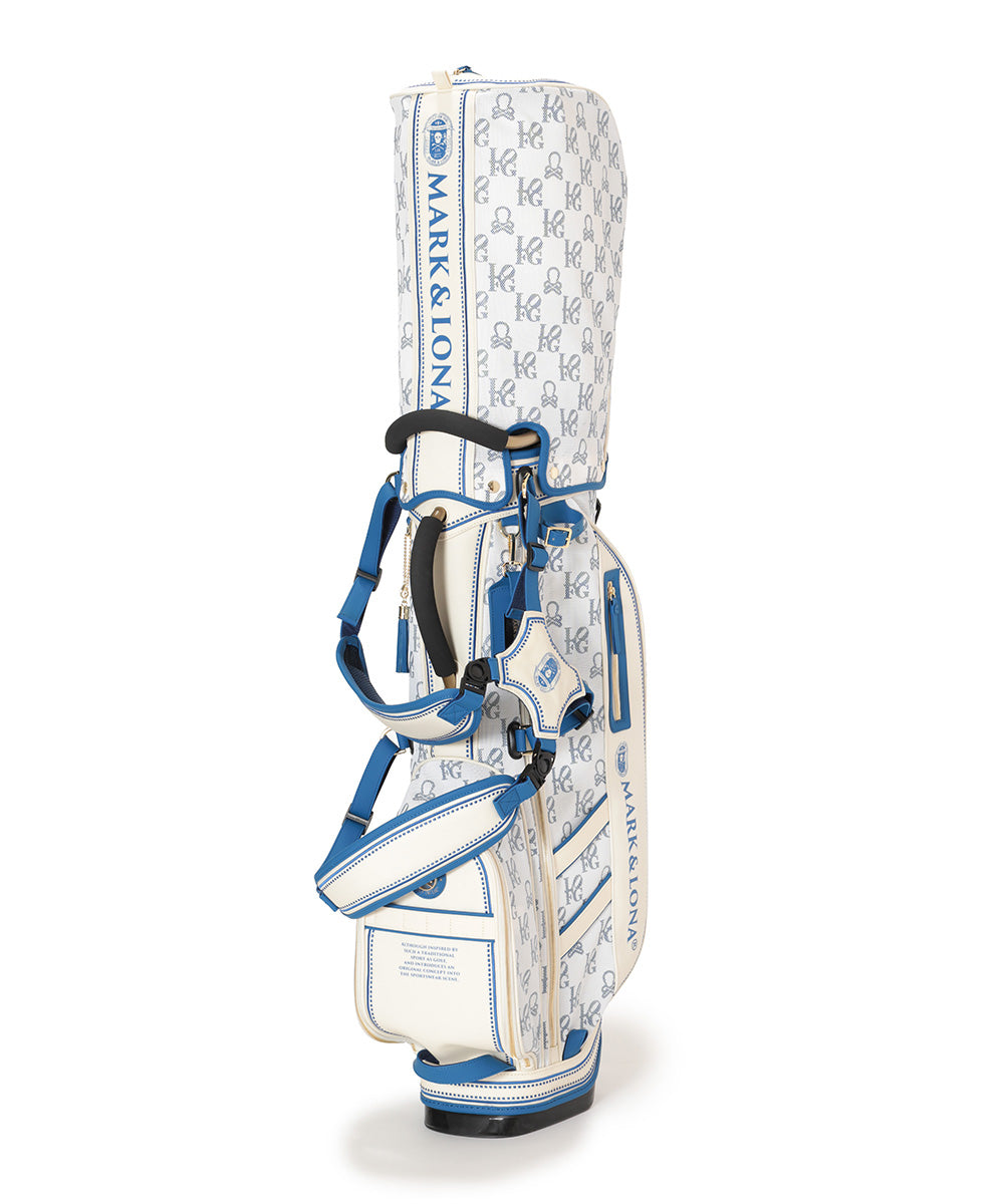 生産終了稀少カラー】マークアンドロナキャディバッグトリコロールカラー