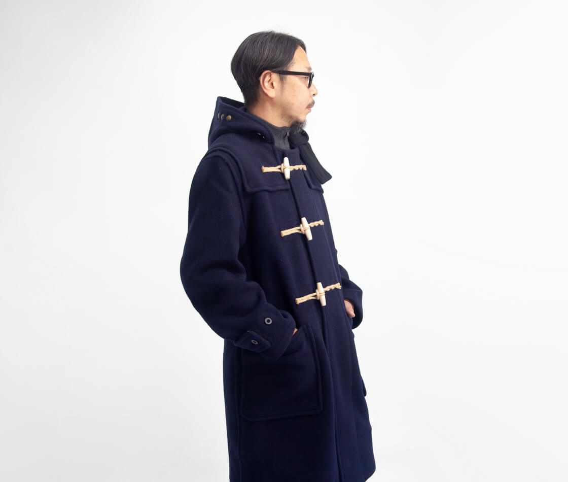 Come des garçon×Gloverall ダブルネームダッフルコート COMME des